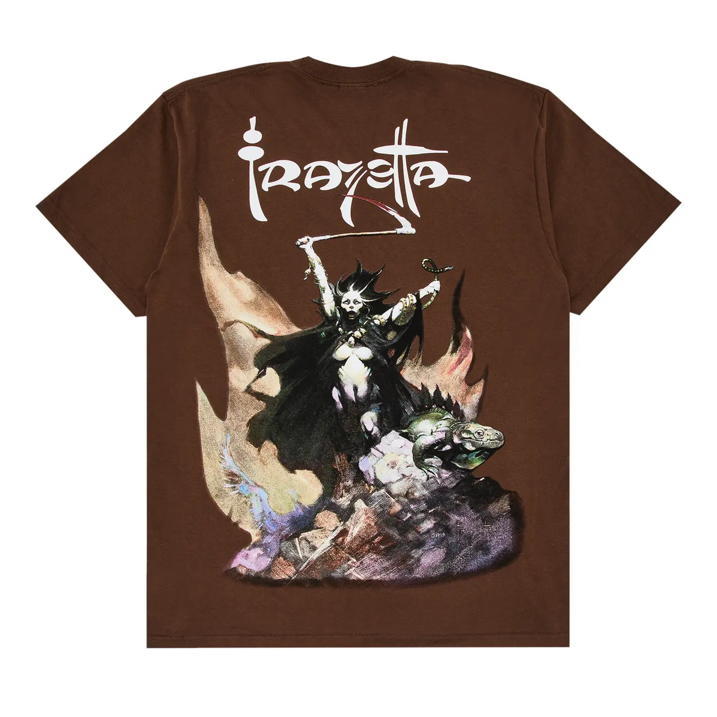 Supreme Frank Frazetta Woman With Scythe Tee Brown