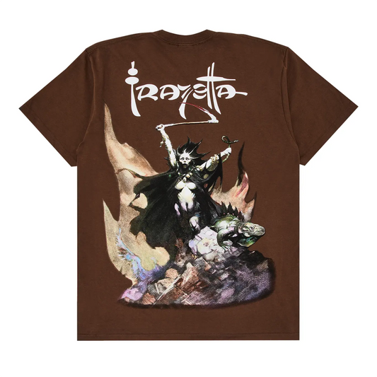 Supreme Frank Frazetta Woman With Scythe Tee Brown