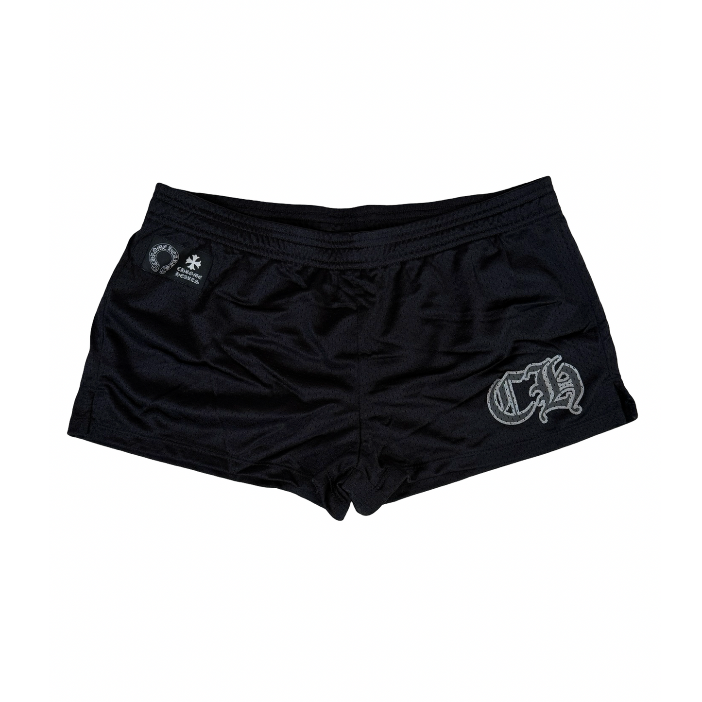 Chrome Hearts Stadium Mesh Varsity Shorts Black