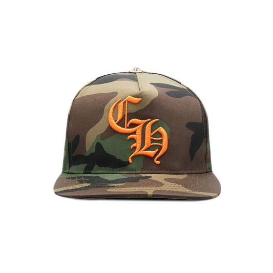 Chrome Hearts CH Baseball Hat Camo