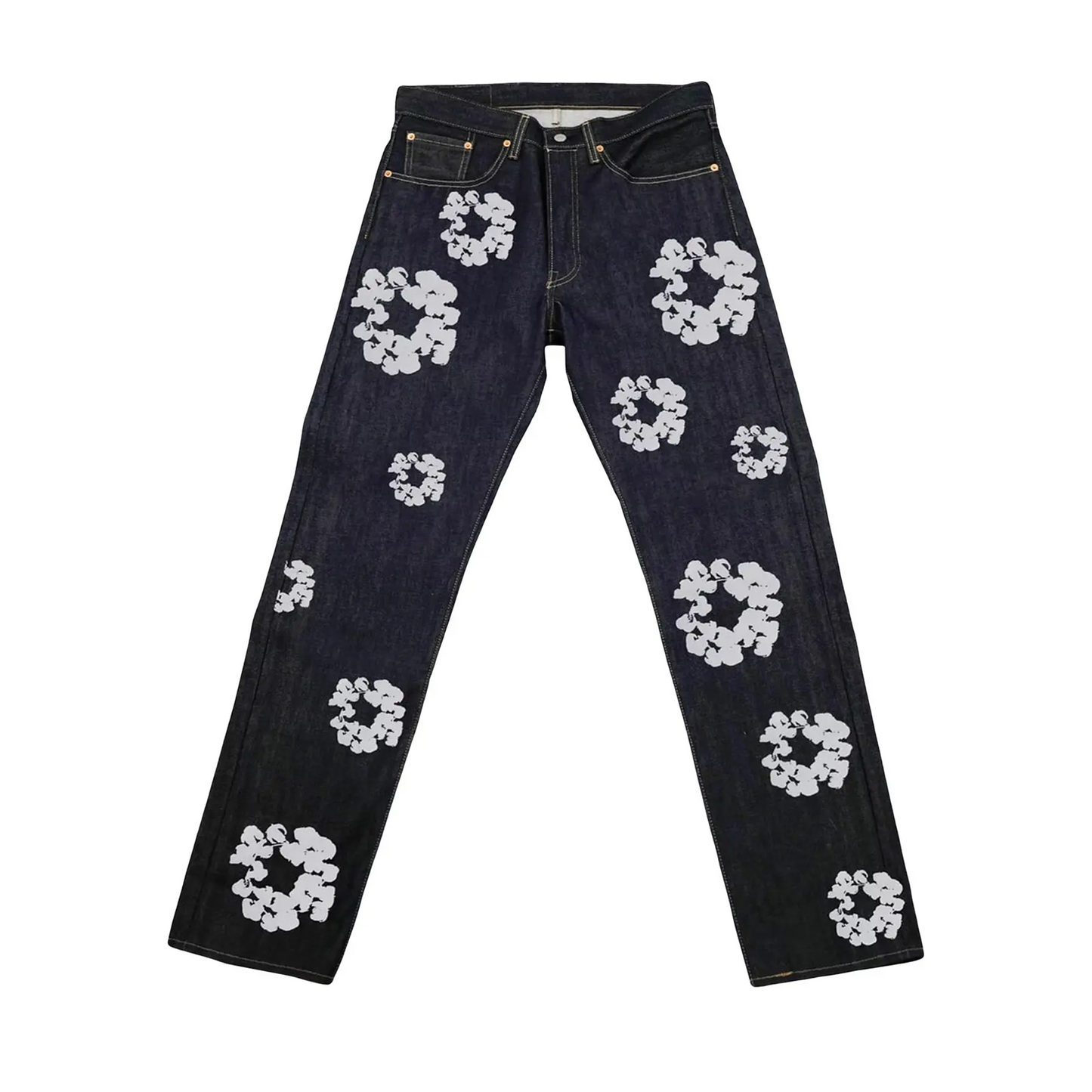 Denim Tears x Levi's Cotton Wreath Jean Indigo [USED] - 31 x 32 (Used)