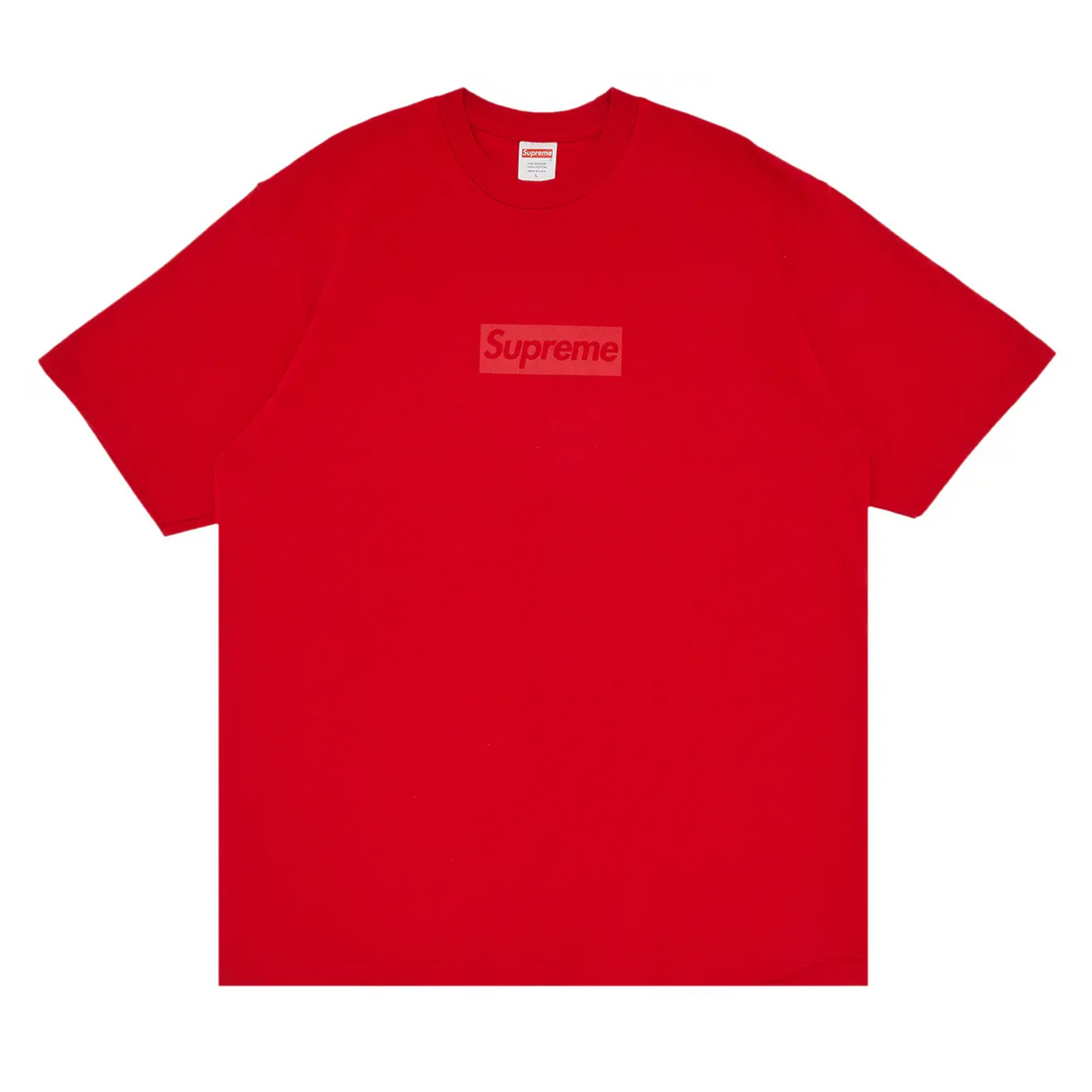 Supreme Tonal Box Logo Tee Red [USED] - M (Used)
