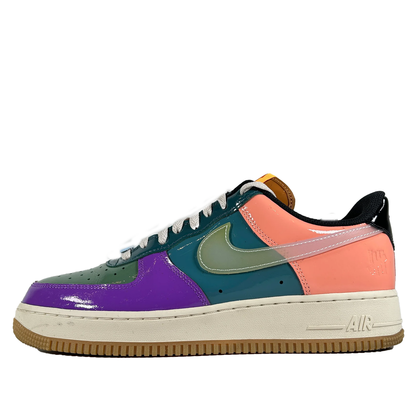 DV5255 500 Nike Air Force 1 Low SP Undefeated Multi-Patent Wild Berry [USED] - 10.5 M (Used)