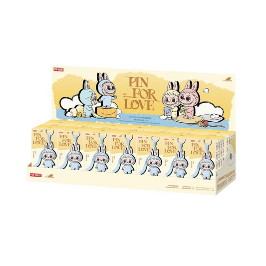 Pop Mart Labubu The Monsters Pin for Love Series Vinyl Plush Pendant (A-M)