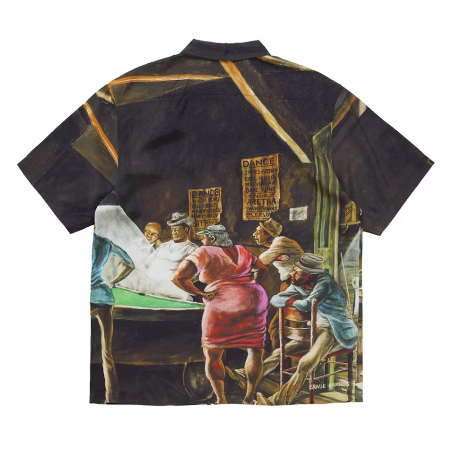 Supreme Ernie Barnes S/S Shirt Pool Hall [USED] - S (Used)