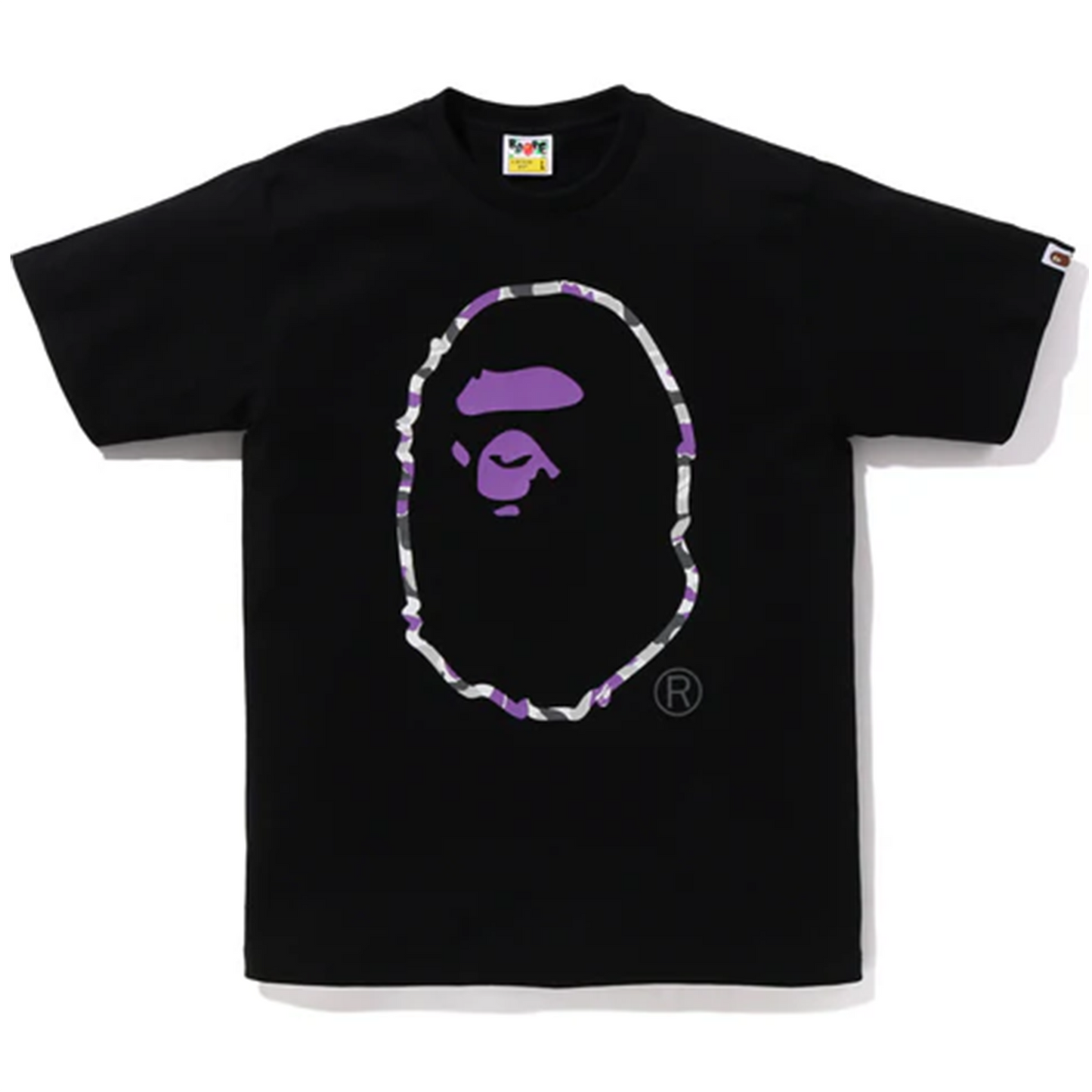 BAPE A Bathing Ape Big Ape Head New York Soho Tee Black
