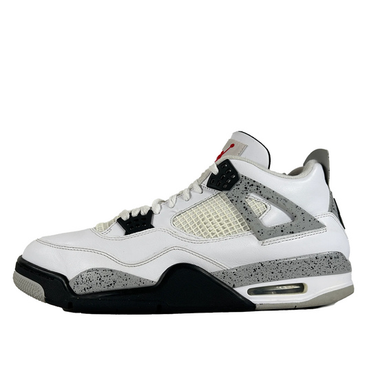 840606 192 Jordan 4 White Cement [USED] - 13 (Used) (No Box)