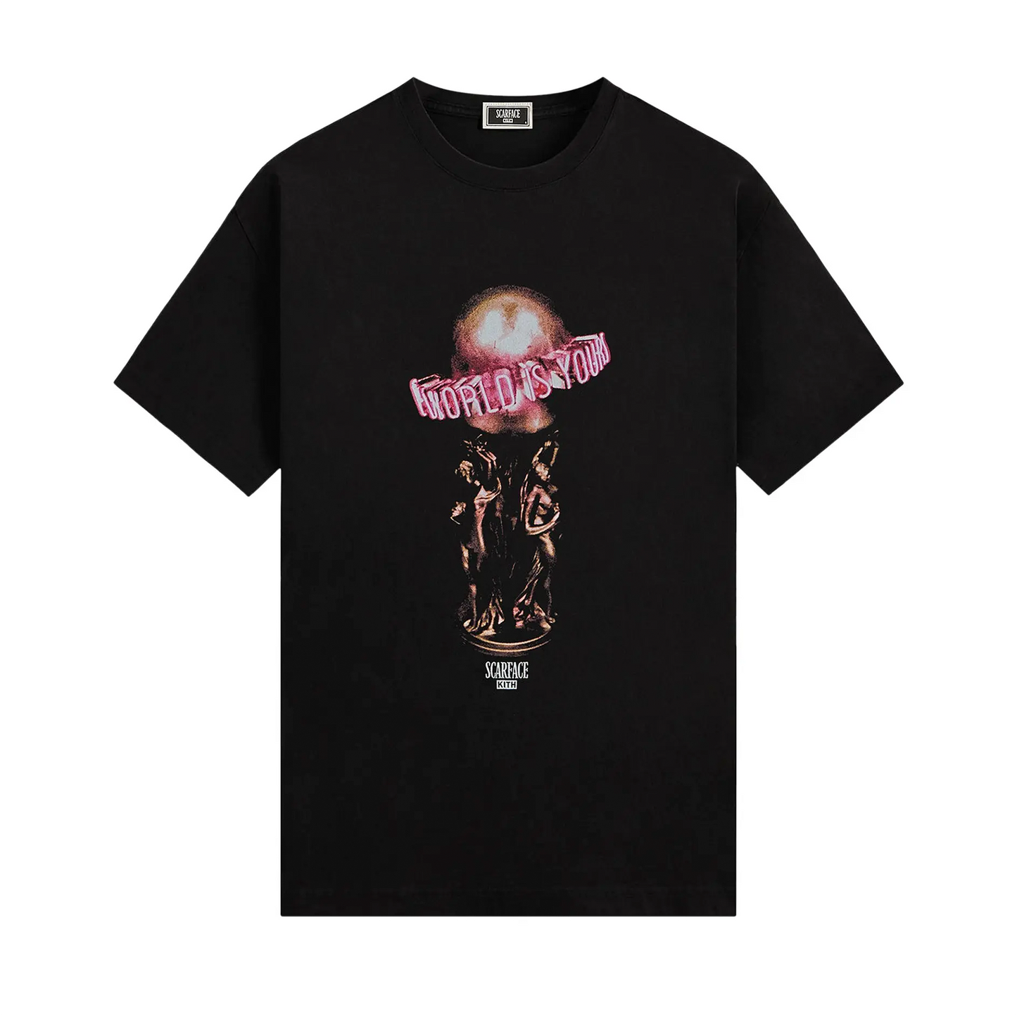 Kith x Scarface The World Is Yours Tee Black