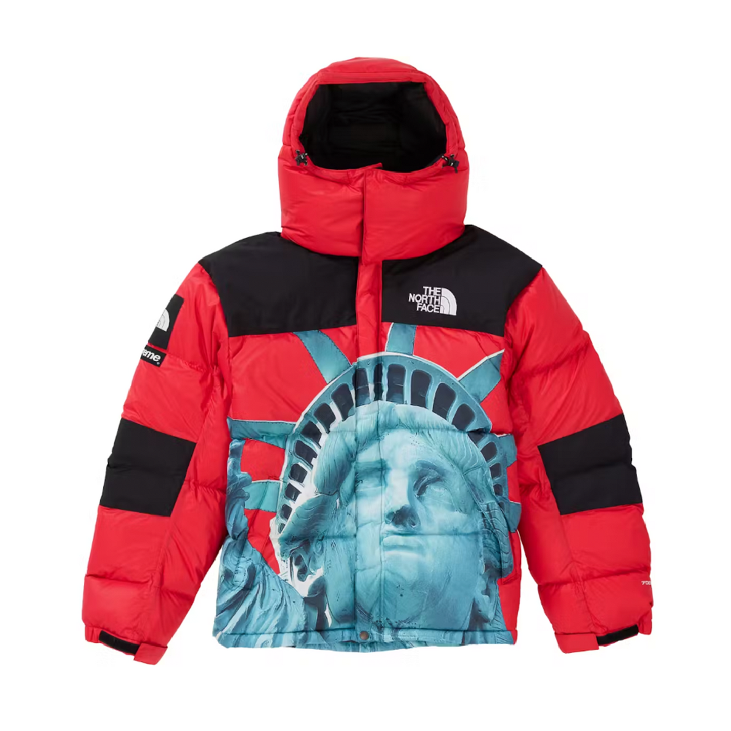 Supreme The North Face Statue of Liberty Baltoro Jacket Red