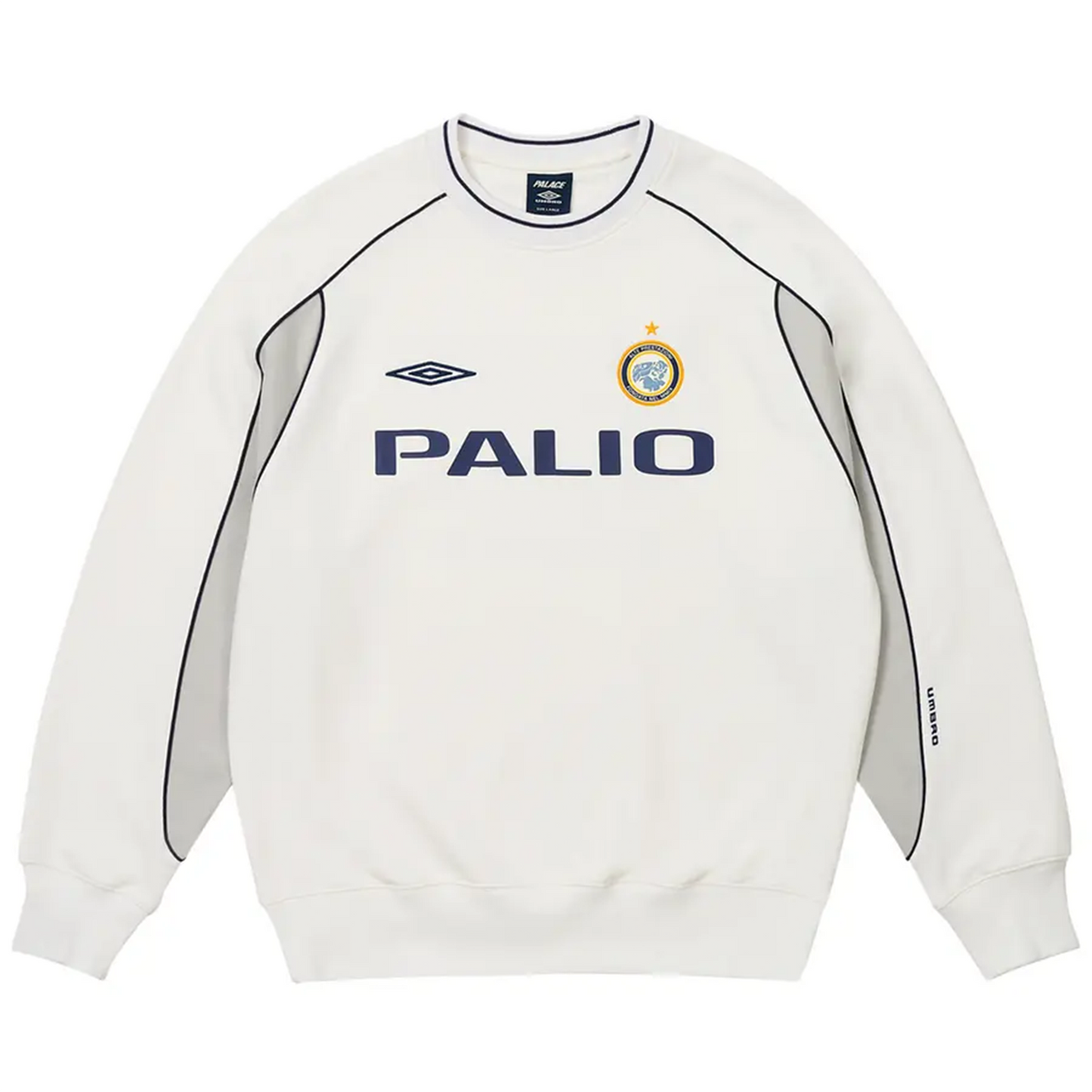 Palace x Umbro Warm Up Crew White [USED] - M (Used)