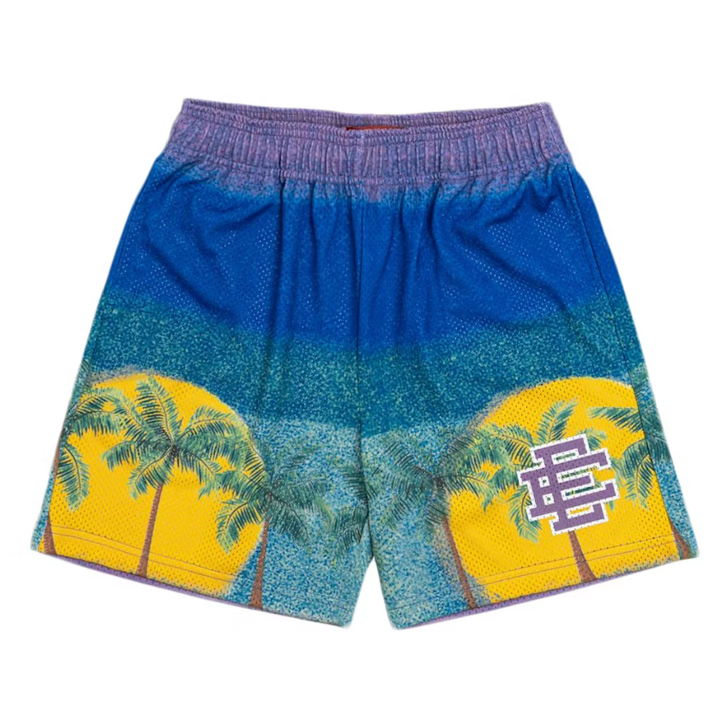 Eric Emanuel EE Basic Short Blue/Purple/Palm [USED] - L (Used)