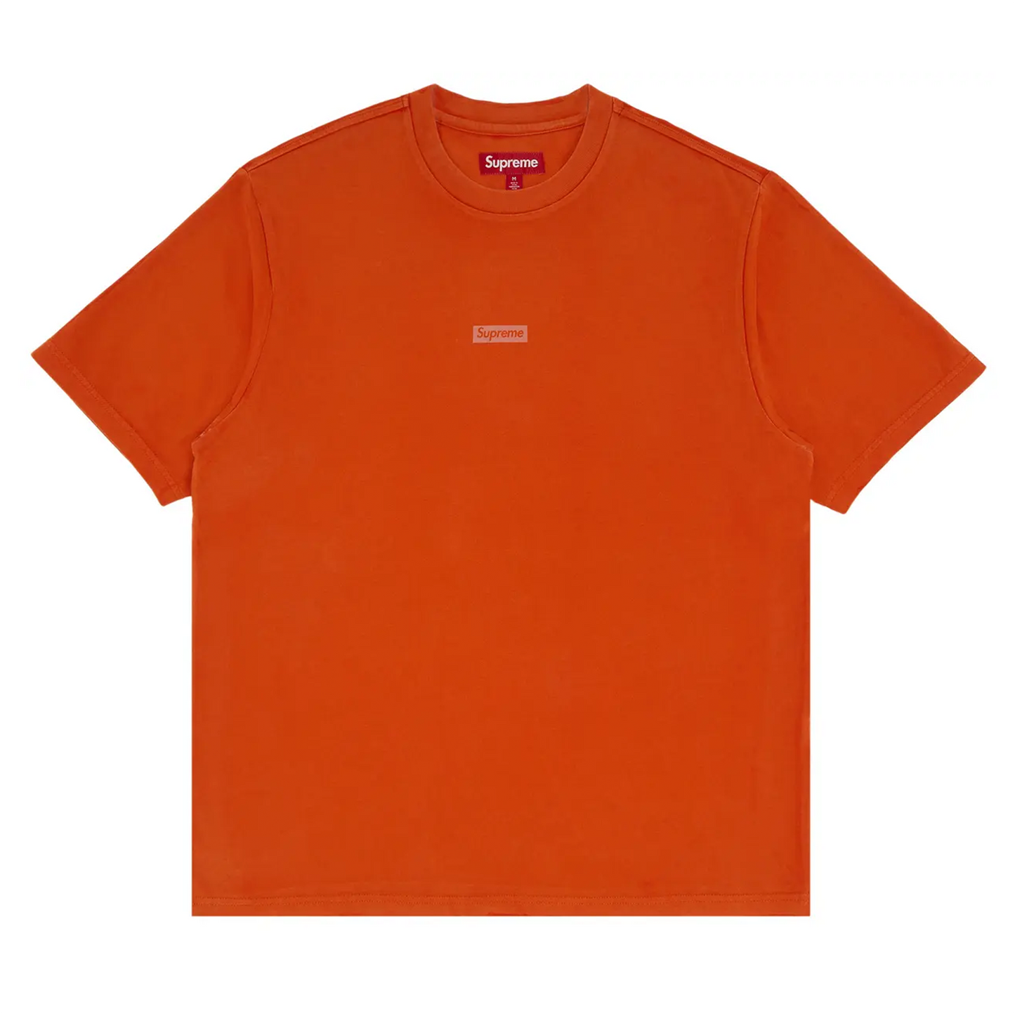 Supreme Overprint Small Box S/S Top Orange