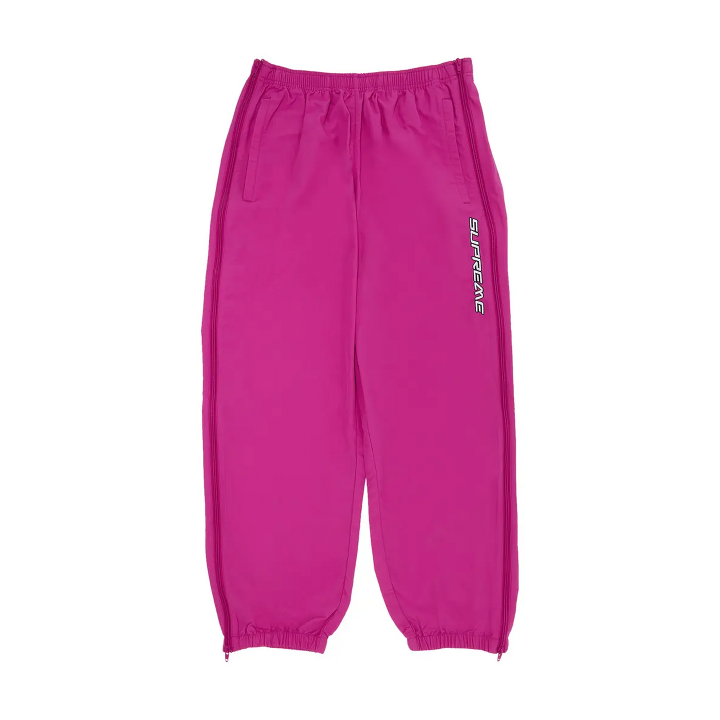 Supreme Full Zip Baggy Warm Up Pant Fuchsia [USED] - S (Used)
