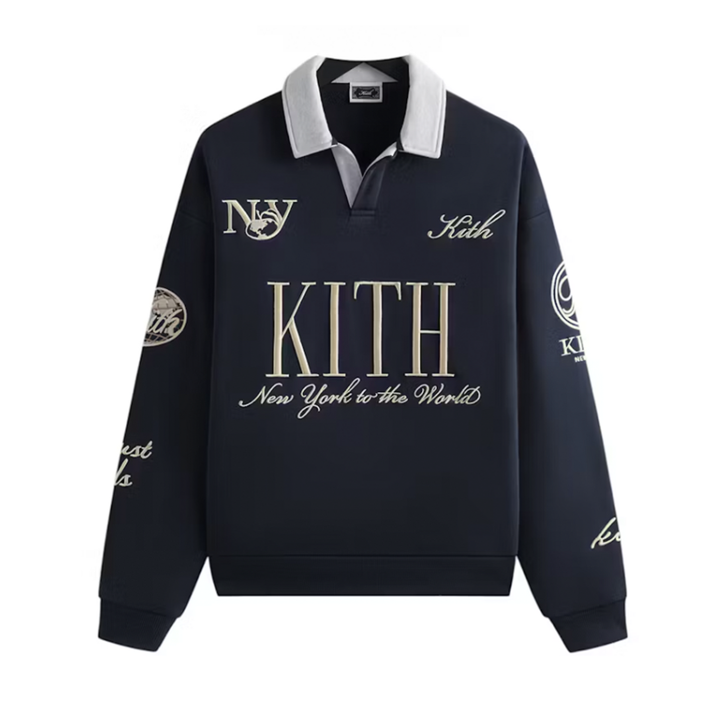 Kith Nelson Collared Pullover Nocturnal [USED] - M (Used)