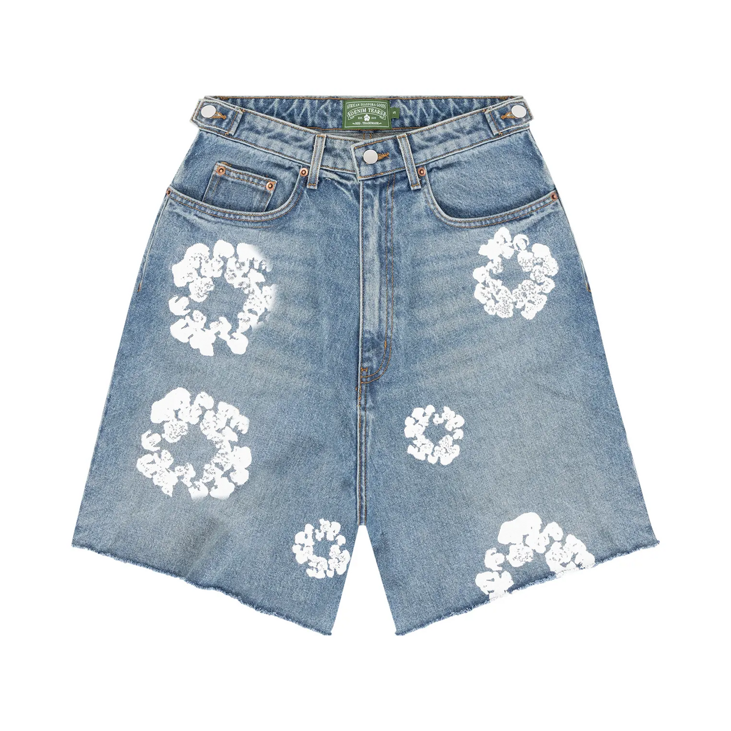 Denim Tears Wreath Jean Short 'Light Wash' [USED] - XL (Used)