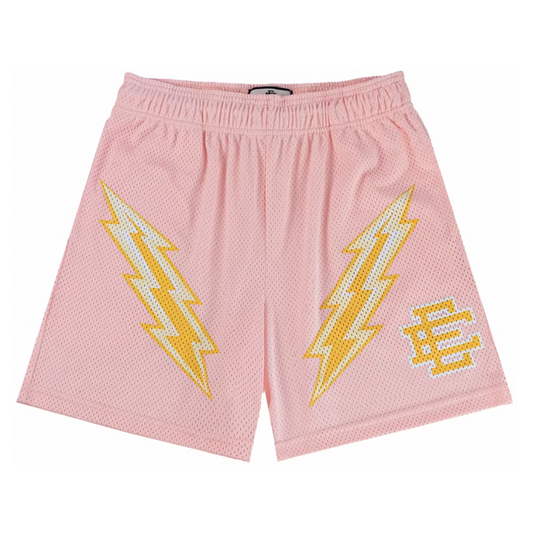 Eric Emanuel EE Short Rose Quartz/Yellow Bolt