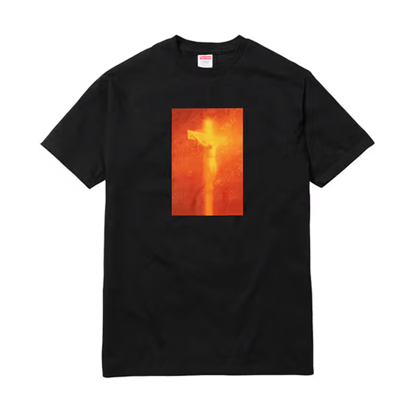 Supreme Piss Christ Tee Black [USED] - M (Used)
