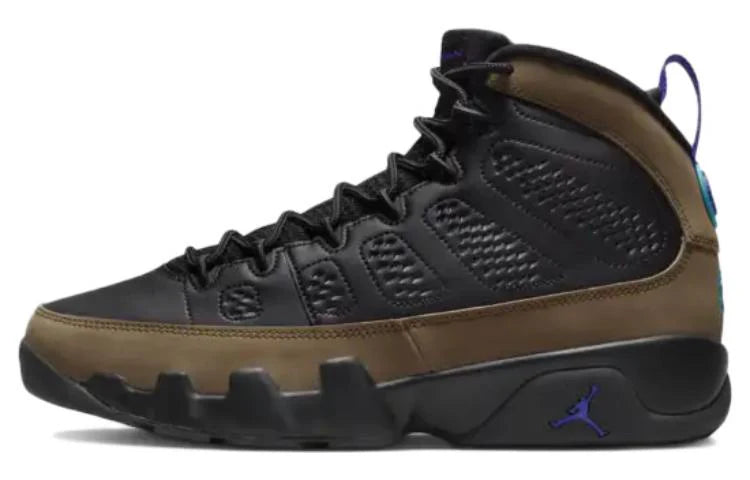 CT8019 034 Jordan 9 Retro Light Olive Concord [NO BOX]
