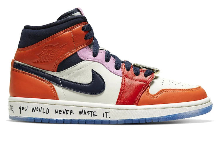 CQ7629 100 Jordan 1 Mid SE Fearless Melody Ehsani (Women's) [NO BOX]