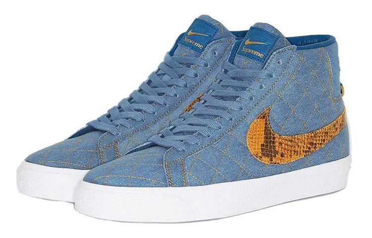 DX8421 400 Nike SB Blazer Mid QS Supreme Denim