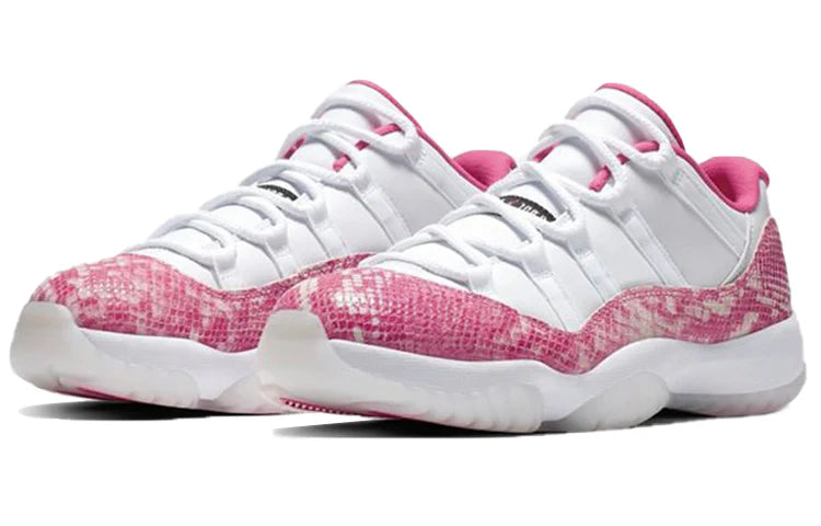 AH7860 106 Air Jordan 11 Retro Low Pink Snakeskin (2019) (Women's) [NO BOX]