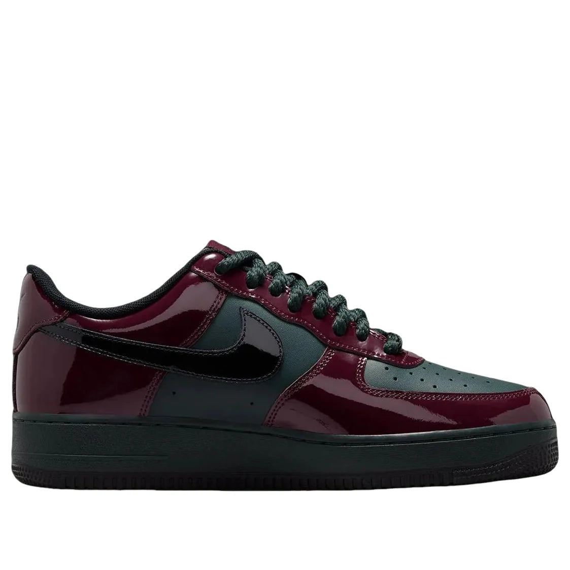 IX4088 352 Nike Air Force 1 Low '07 LV8 Patent Leather Beef And Broccoli