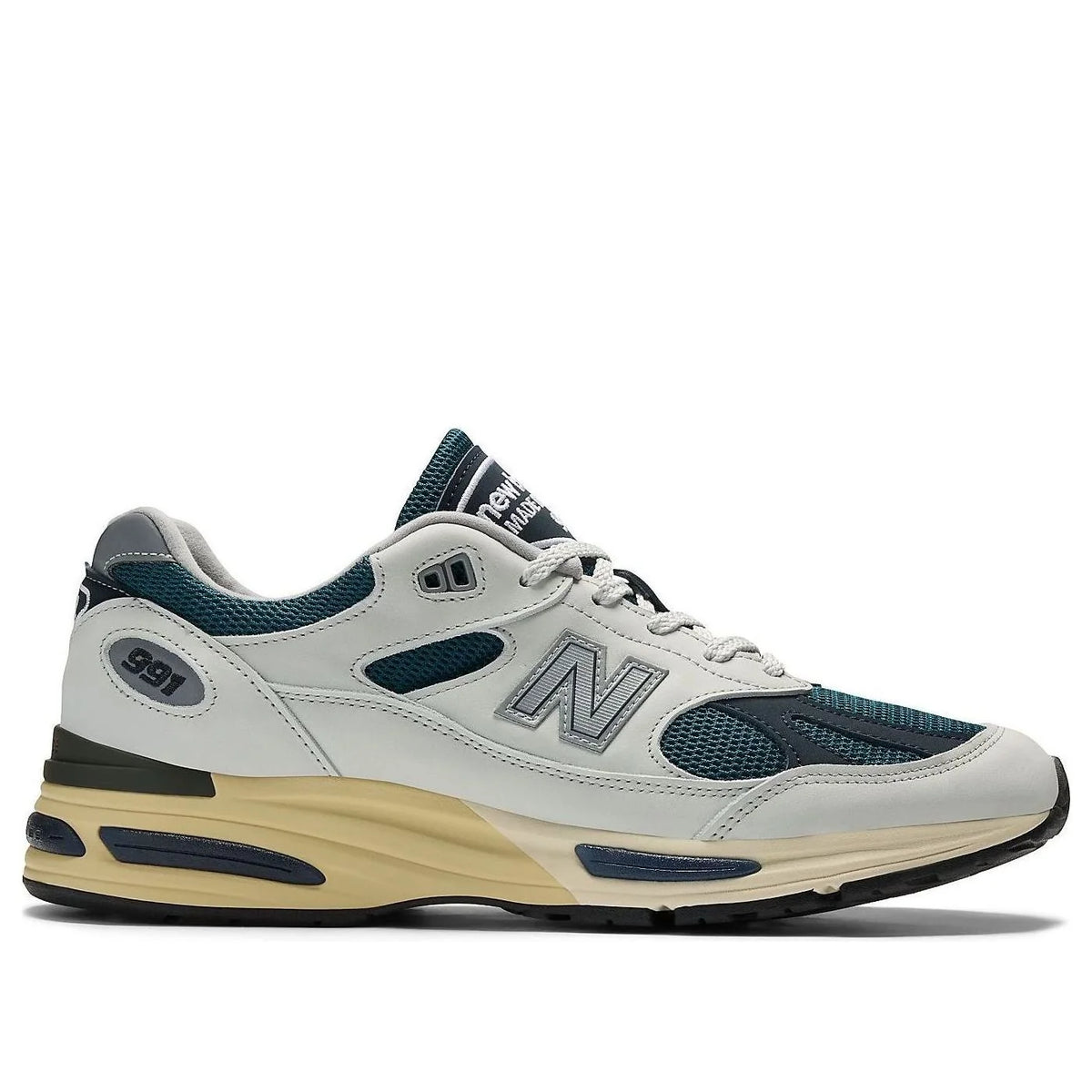 U991TO2 New Balance 991v2 MiUK Grey Total Eclipse