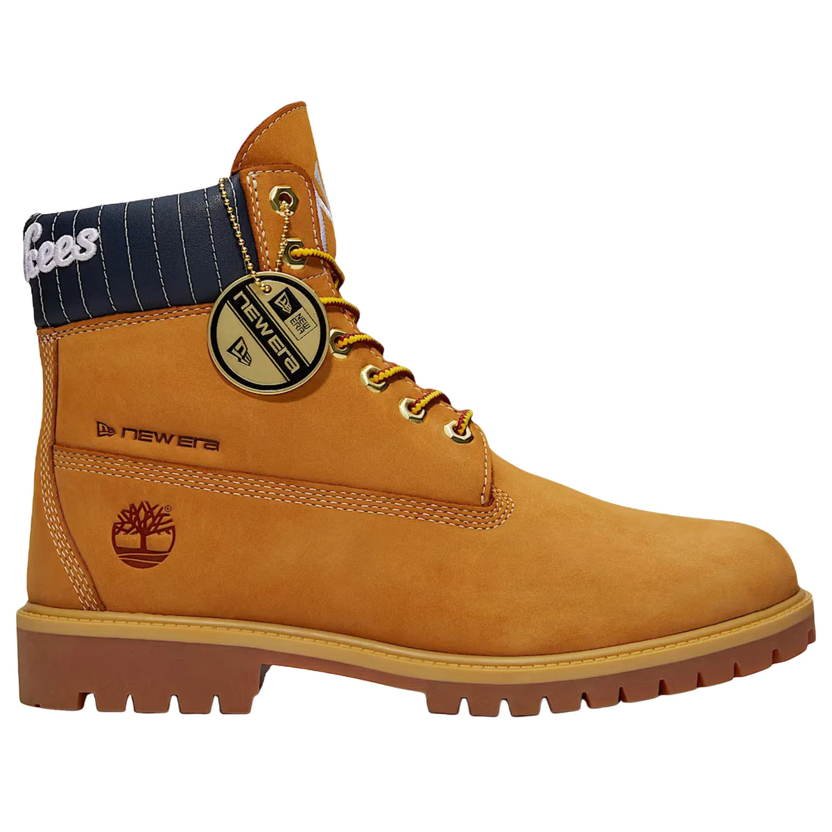 TB0A2J7T AOR Timberland 6" Waterproof Boot New Era x MLB New York Yankees Wheat
