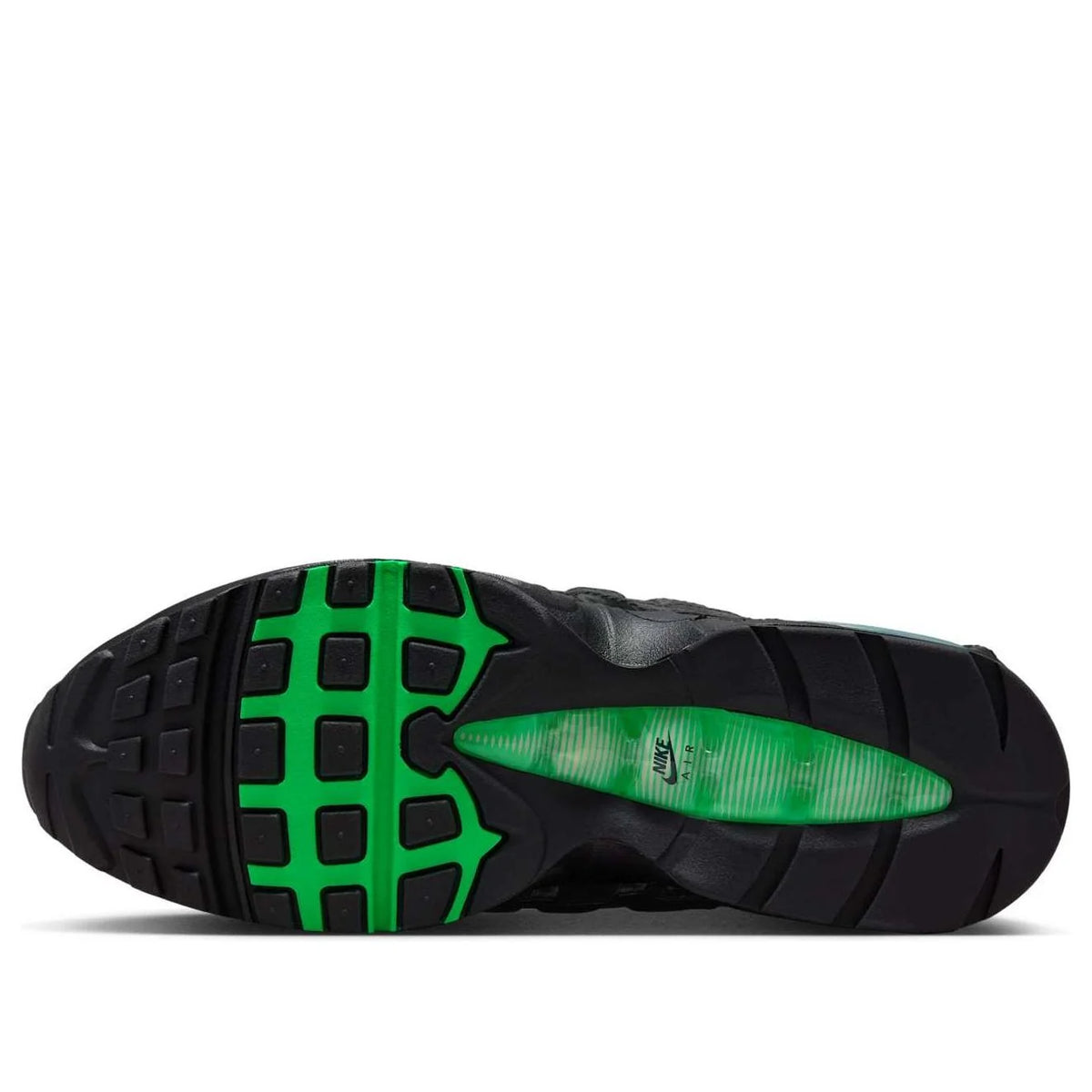 IB1667 002 Nike Air Max 95 OG Big Bubble Black Green Shock