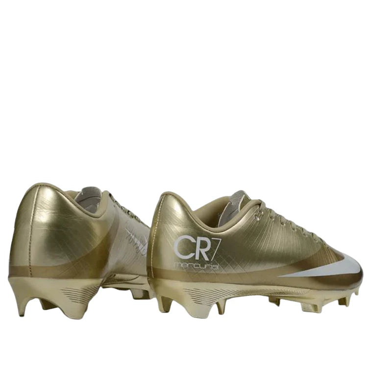 IQ2995 900 Nike Mercurial Superfly 1 RGN FG SE CR7 Metallic Gold Star
