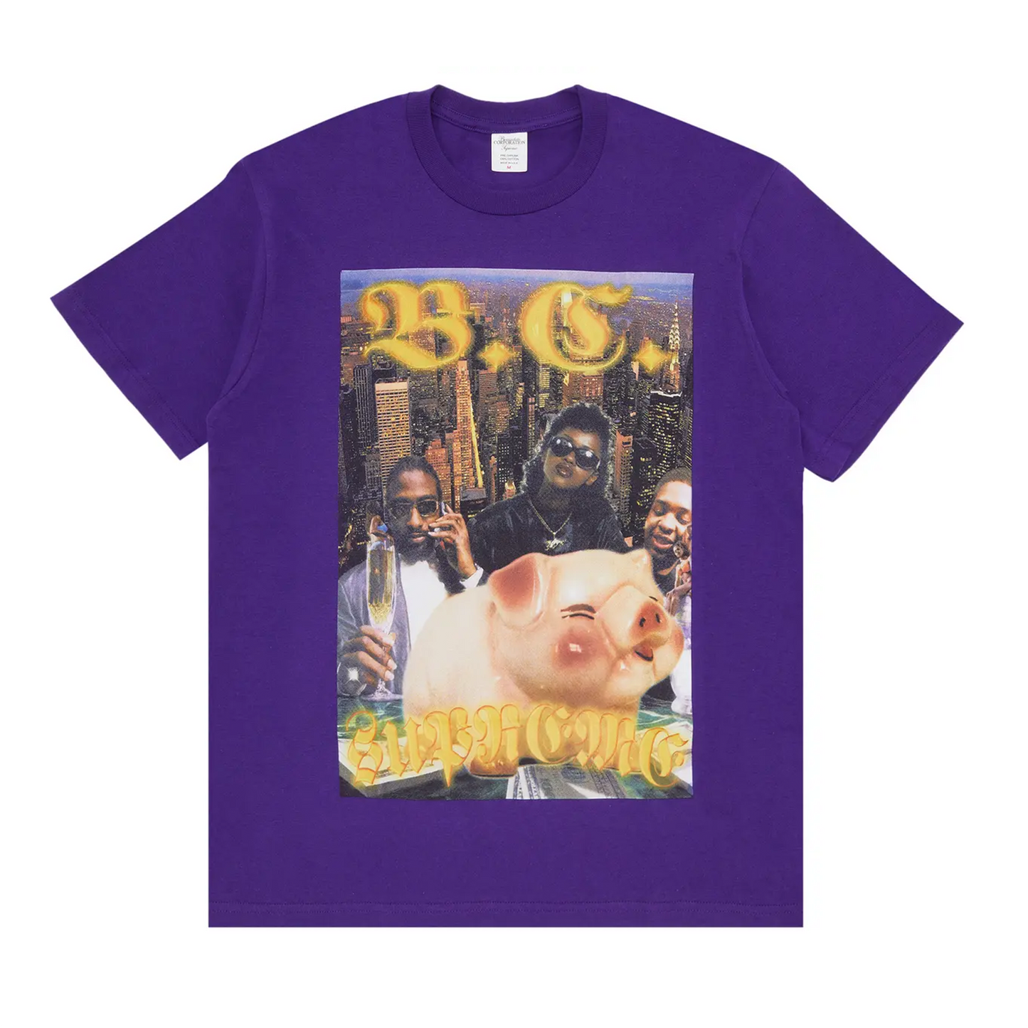 Supreme Bernadette Corporation Money Tee Purple