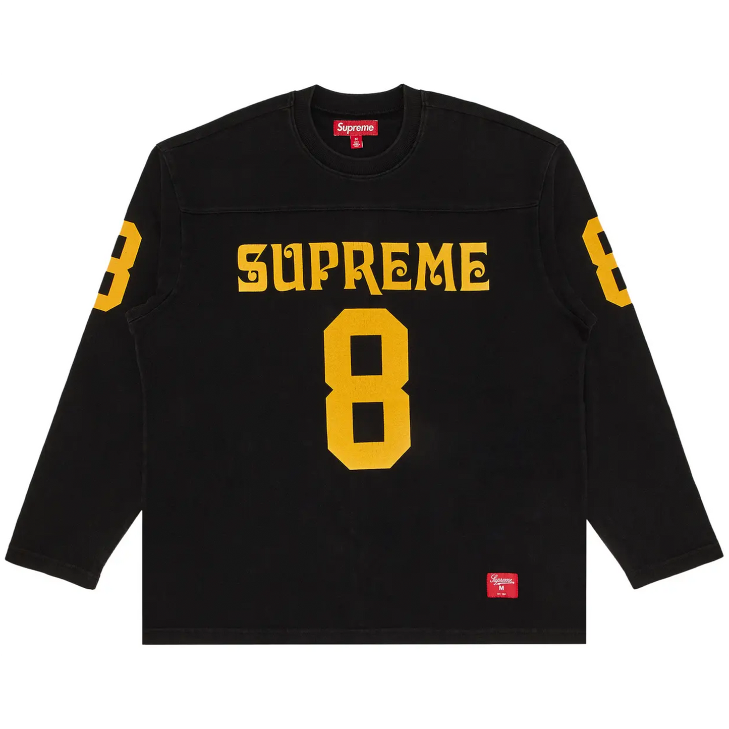 Supreme Affiliated Long-Sleeve Football Top 'Black'