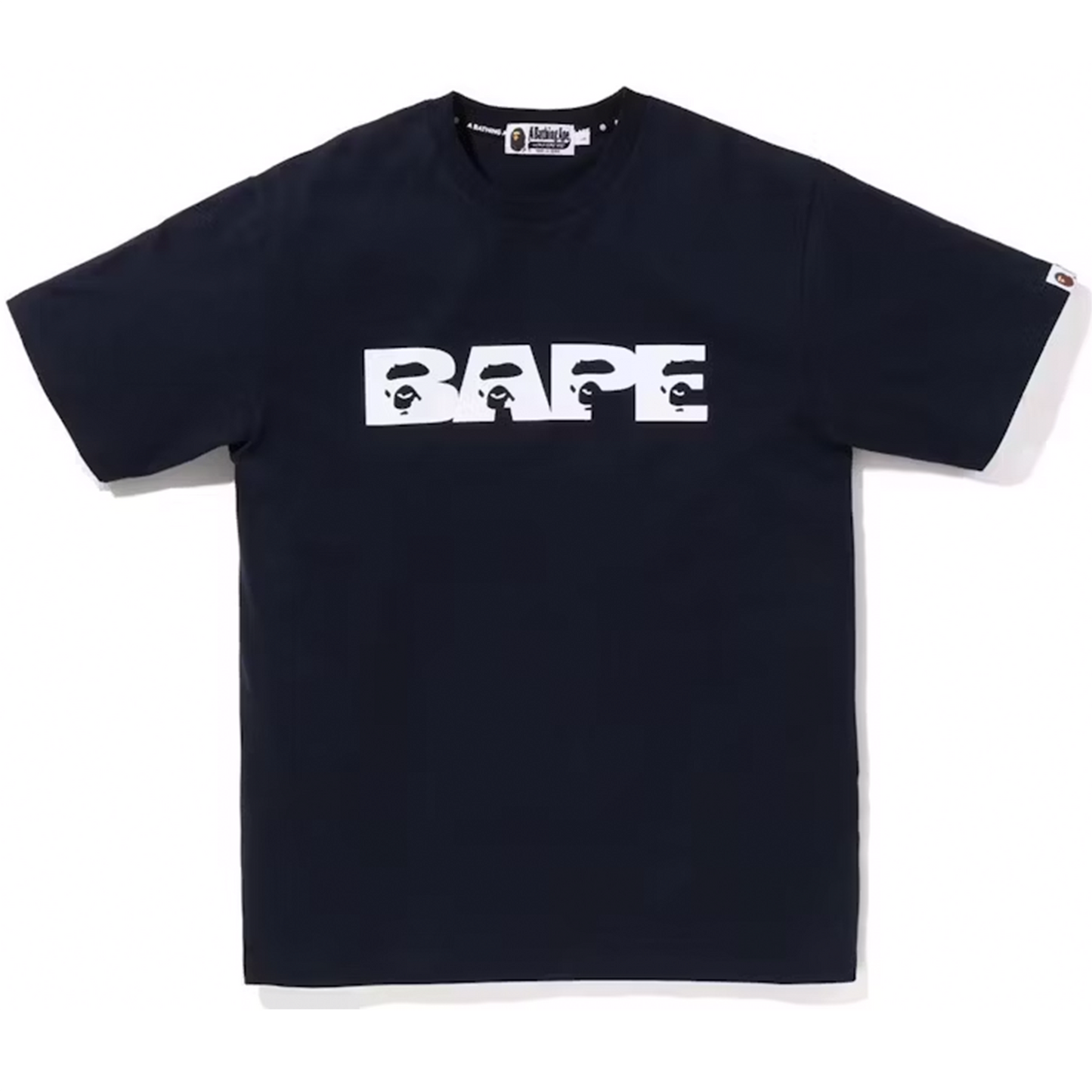 BAPE Bape Logo Tee Navy FW22 - 2XL