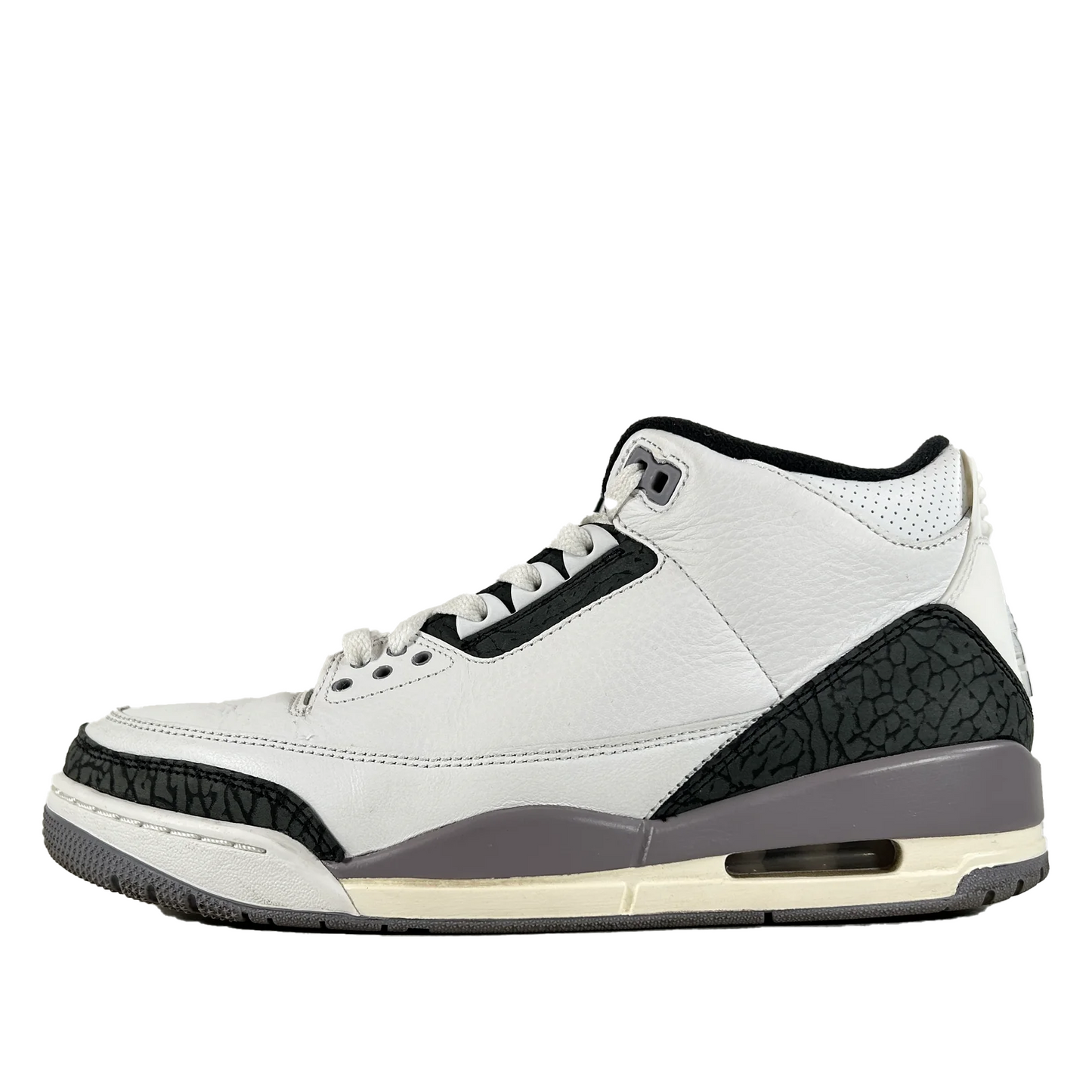CT8532 106 Jordan 3 Retro Cement Grey [USED] - 9 M (Used) (No Box)