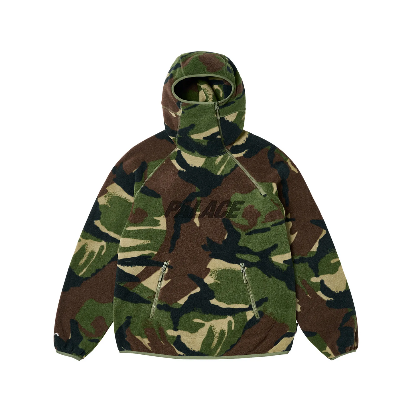 Palace Polartec Ninja Hood 'Woodland DPM'  [USED] - XL (Used)
