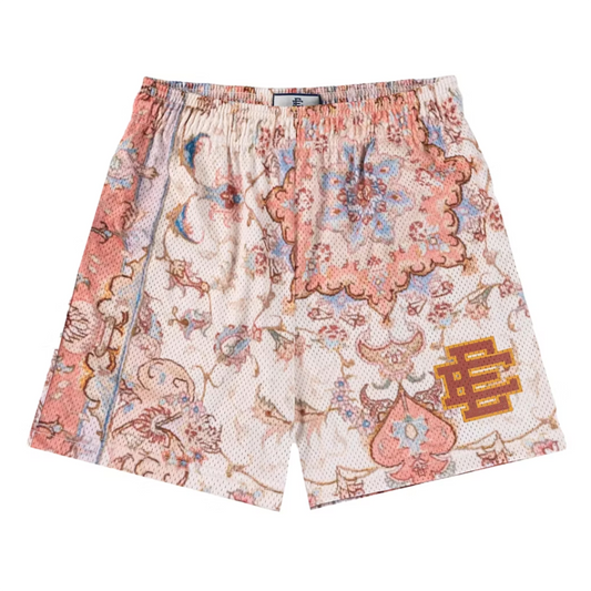 Eric Emanuel EE Basic Rug Print Short White/Pink