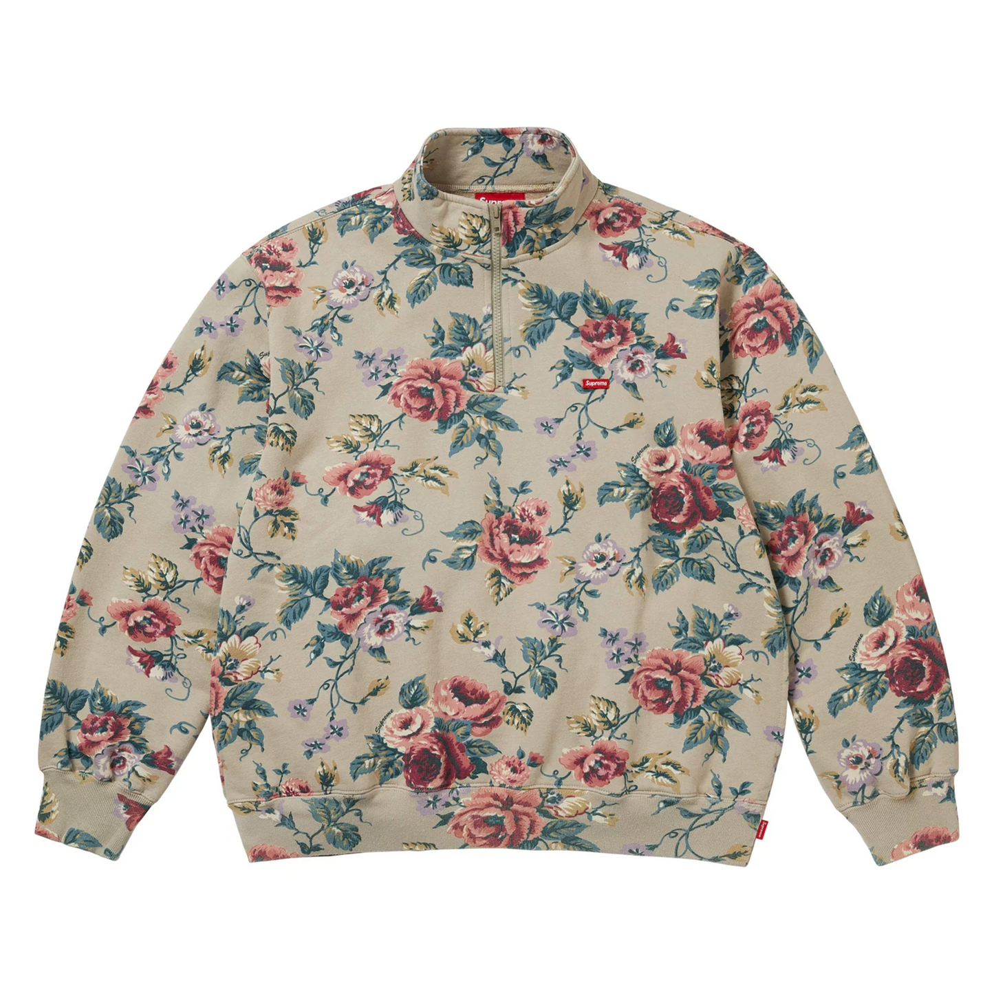 トップス supreme Small Box logo Half Zip Pullover Supreme Small Box Half Zip Pullover (SS26) Floral – DISTRICT ONE NY