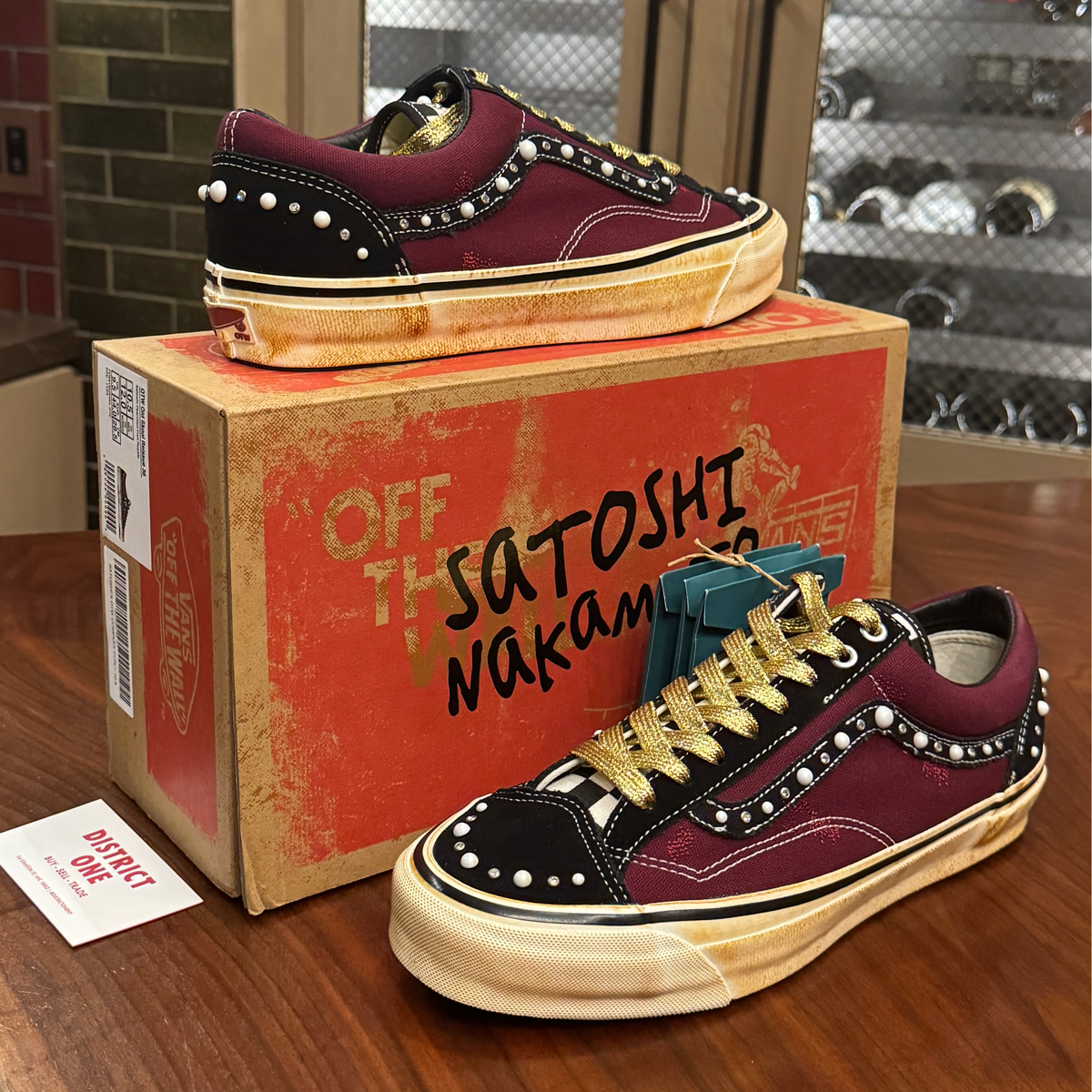 Vans OTW Old Skool Reissue 36 Satoshi Nakamoto Pearlized Port 