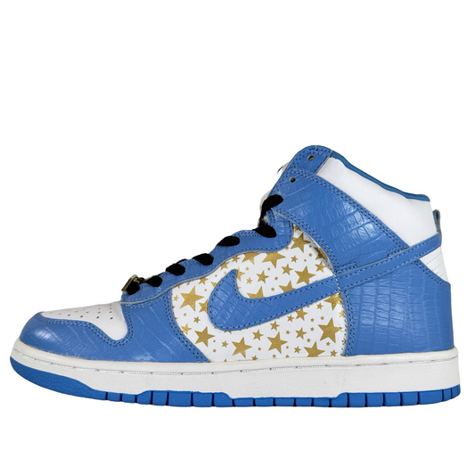 307385 141 Nike Dunk High Pro SB Supreme Blue Stars