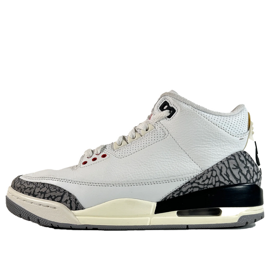 DN3707 100 Jordan 3 Retro White Cement Reimagined [USED] - 8 M (Used4)