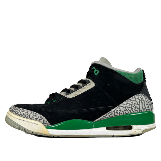 CT8532 030 Jordan 3 Retro Pine Green [USED] - 13 M (Used) (No Box)