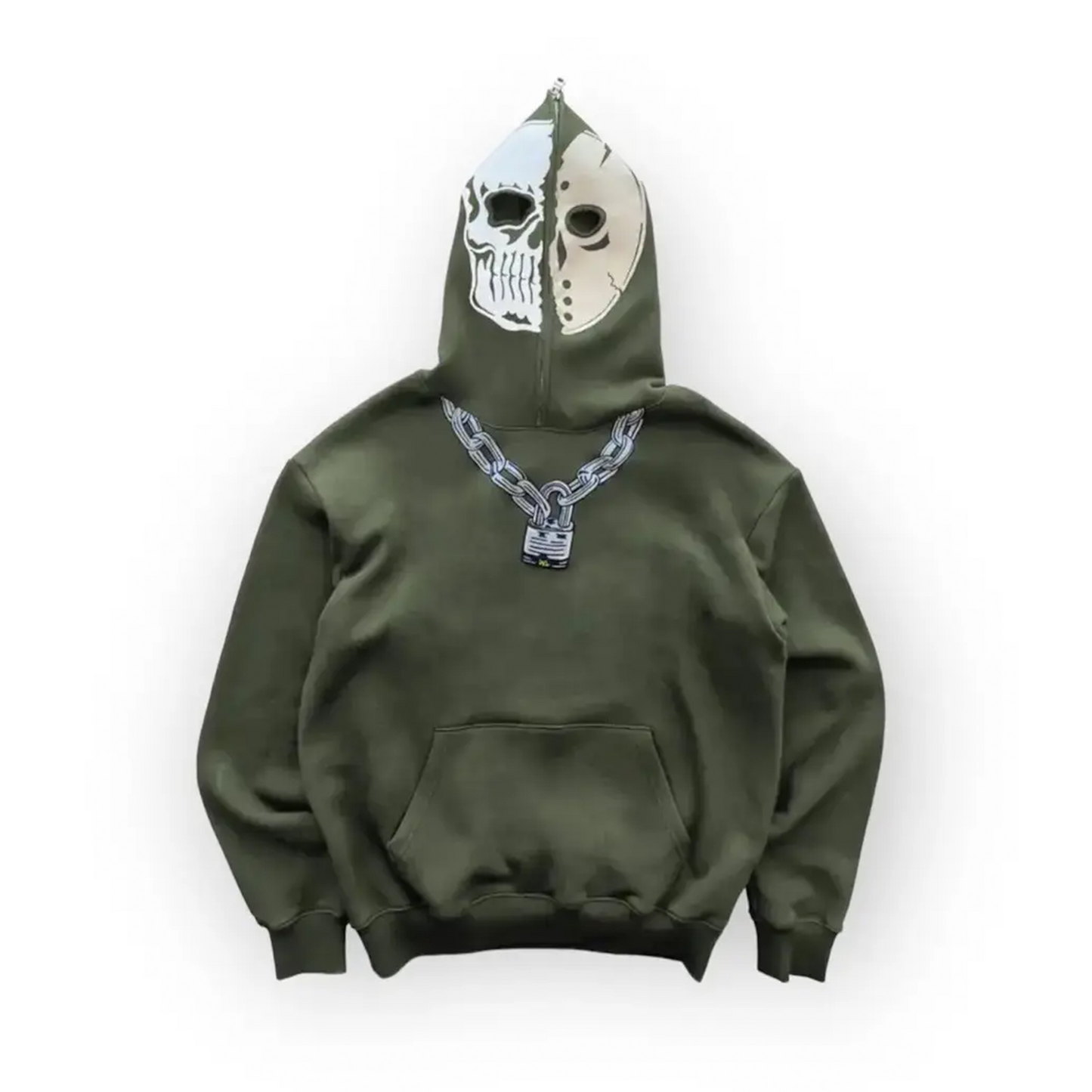 Warren Lotas Hockey Mask Padlock Hoodie