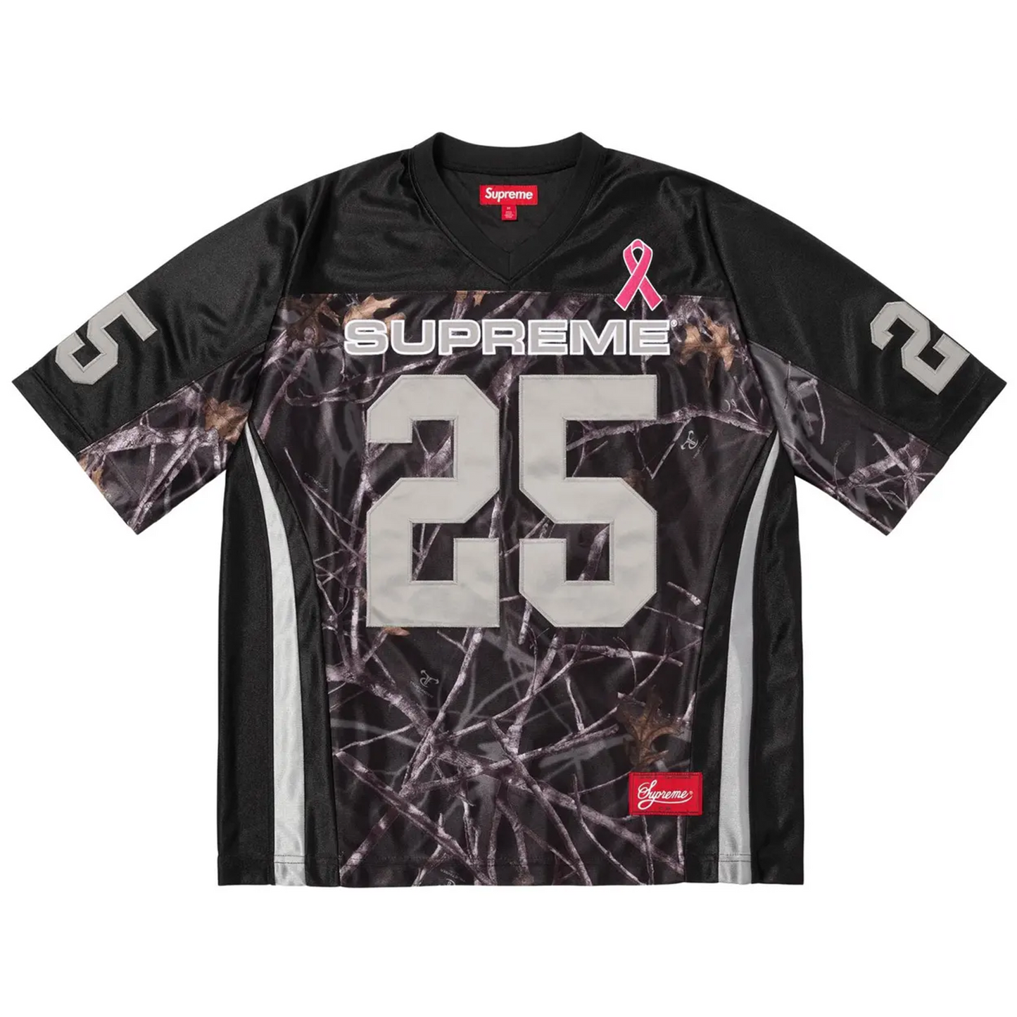 Supreme Breast Cancer Awareness Football Jersey Black