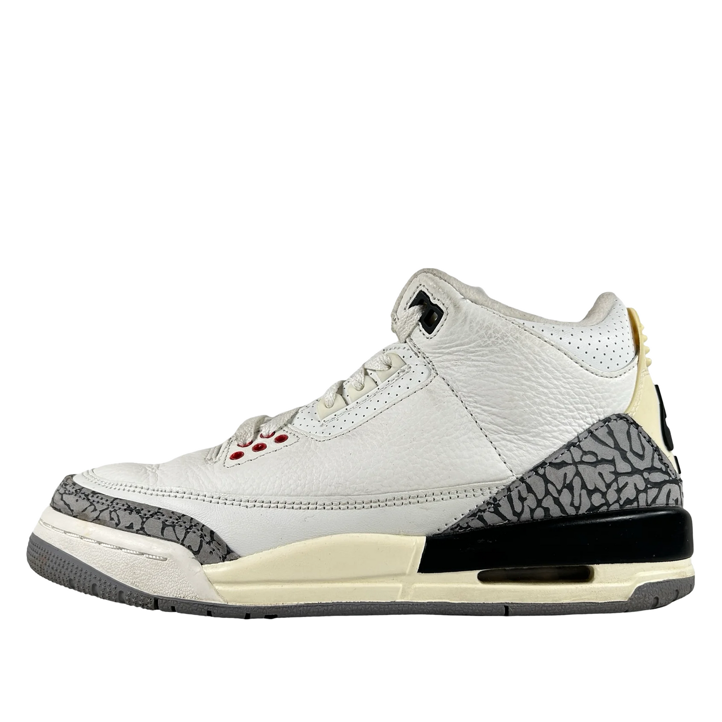 DM0967 100 Jordan 3 Retro White Cement Reimagined (GS) [USED] - 6Y (Used) (No Box/Insoles)