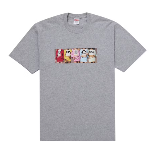 Supreme Girls Tee (FW25) Heather Grey [USED] - M (Used)