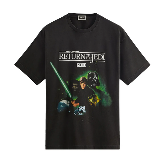 Kith x STAR WARS Luke Poster Vintage Tee Black
