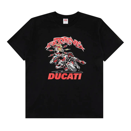 Supreme Ducati Bike Tee Black