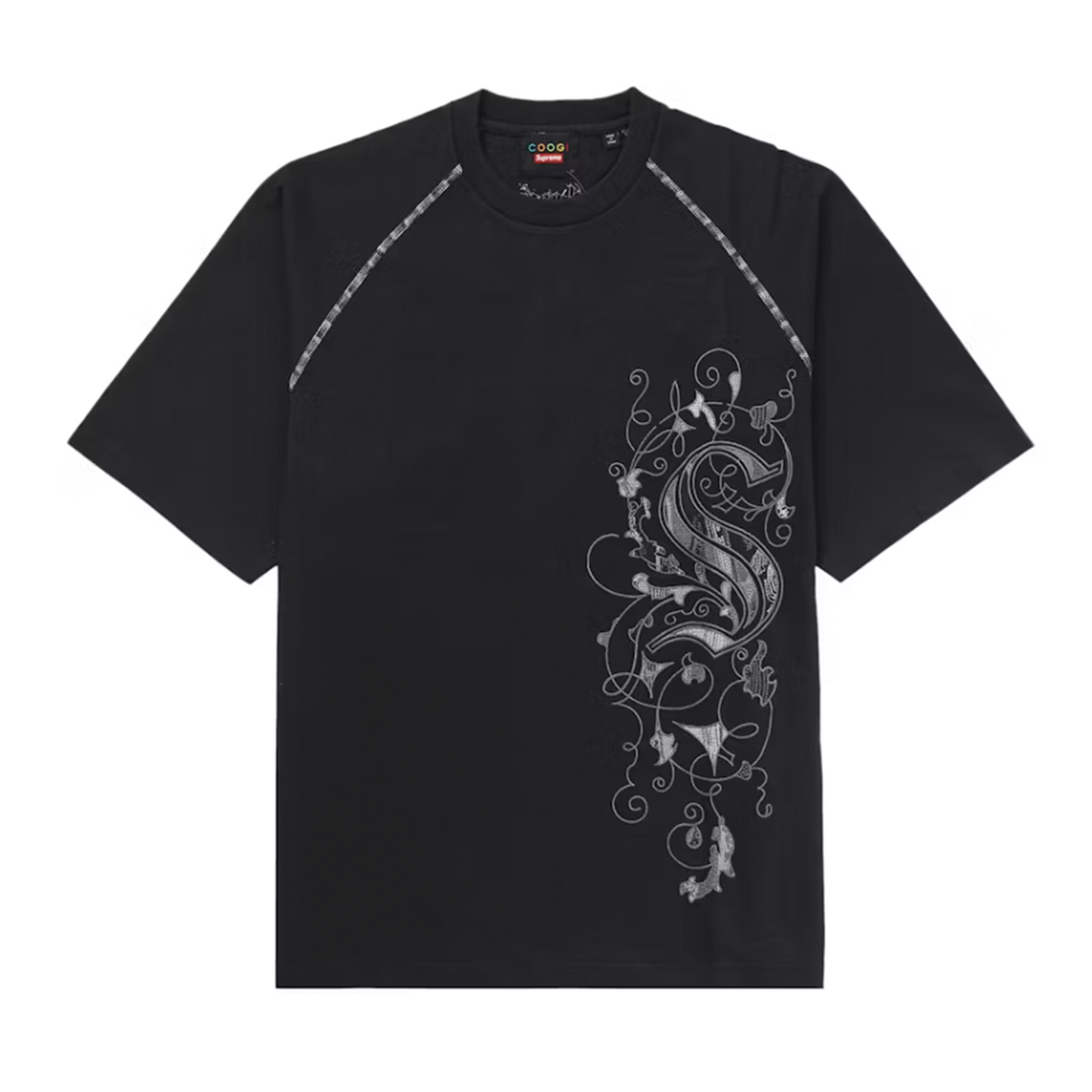 Supreme Coogi Raglan S/S Top Black [USED] - L (Used)