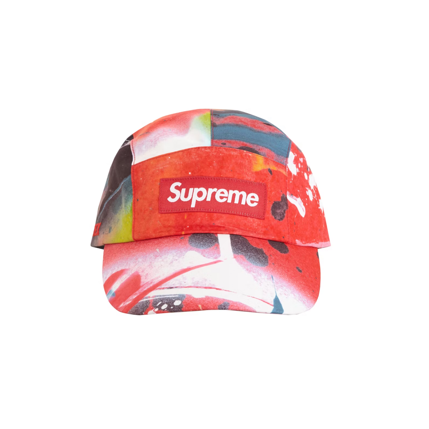 Supreme GORE-TEX Long Bill Camp Cap Rammellzee Red