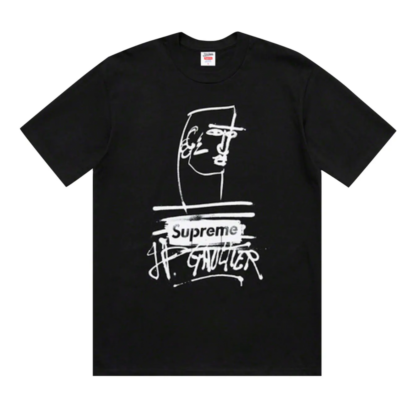 Supreme Jean Paul Gaultier Tee Black [USED] - L (Used)